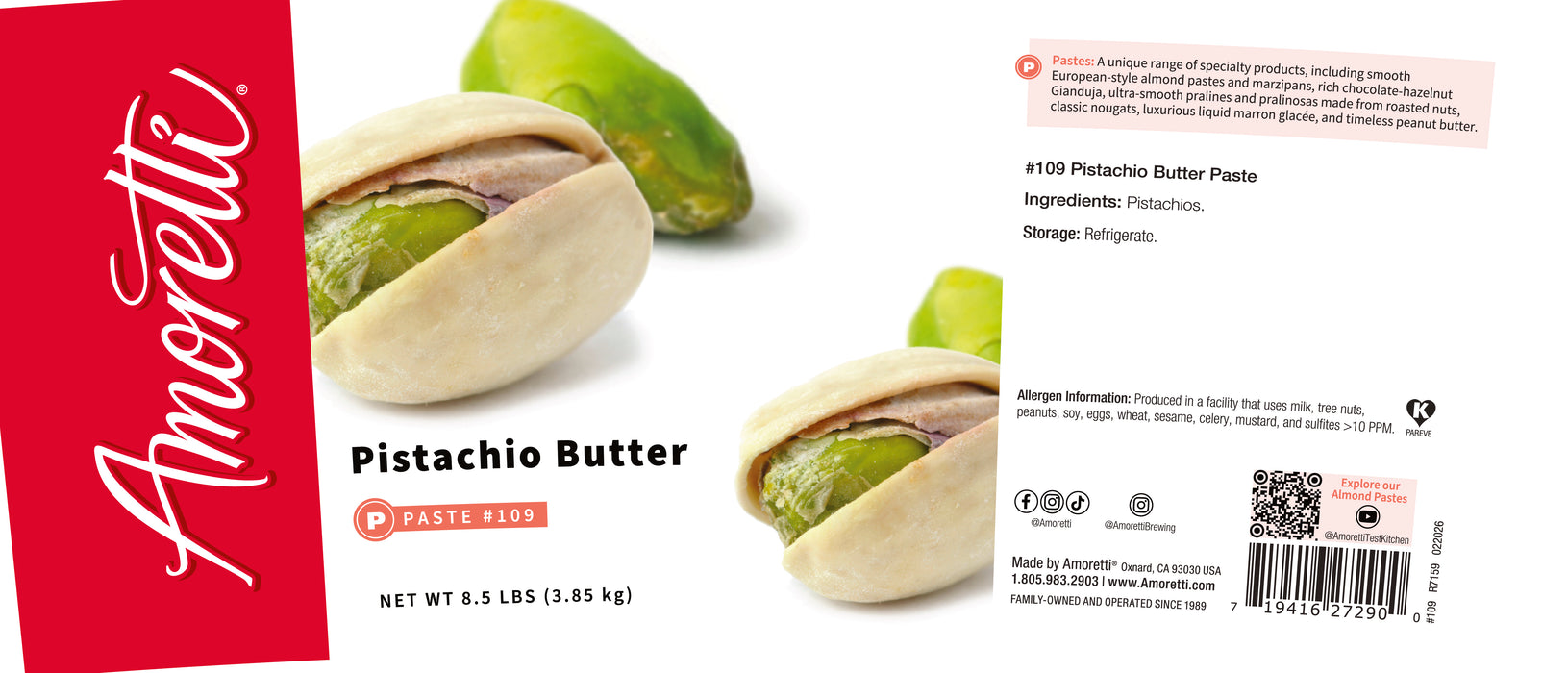 Pistachio Butter (100% Raw Pistachios)