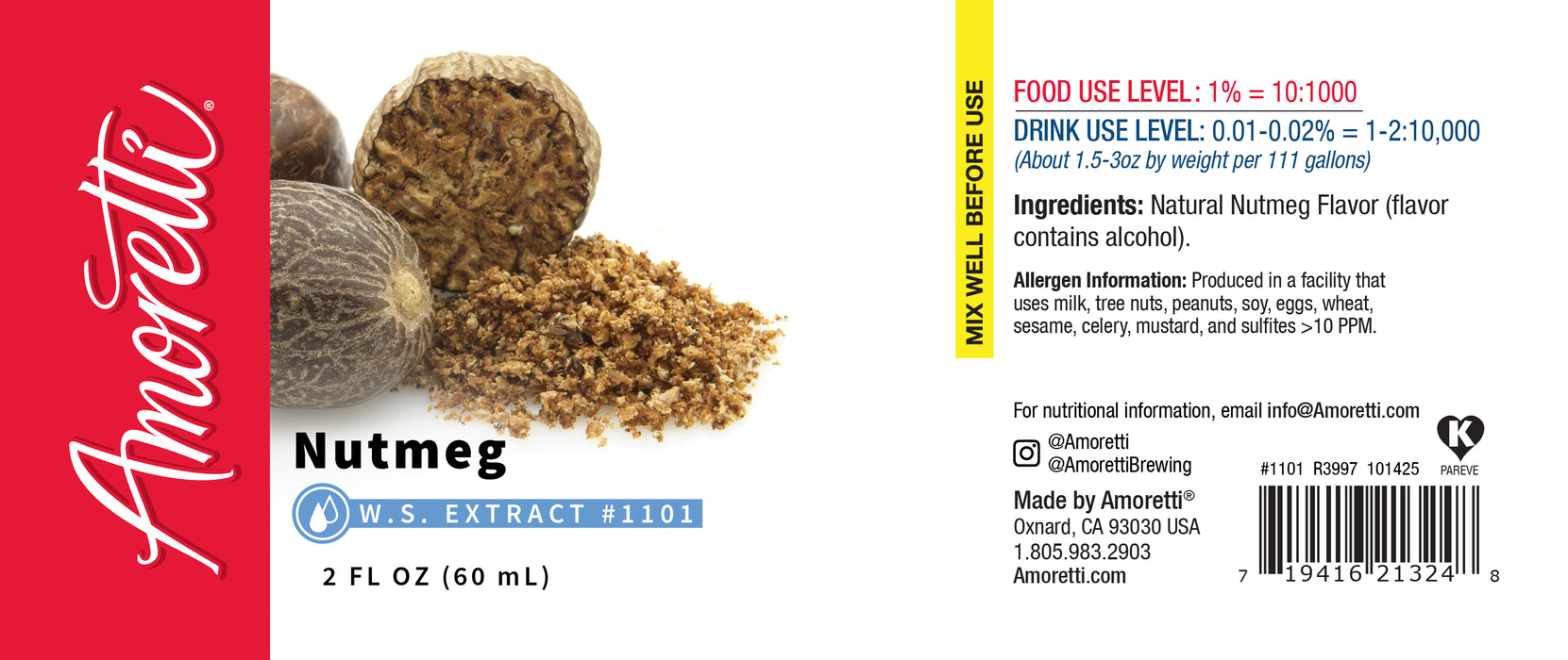 Nutmeg Extract Water Soluble