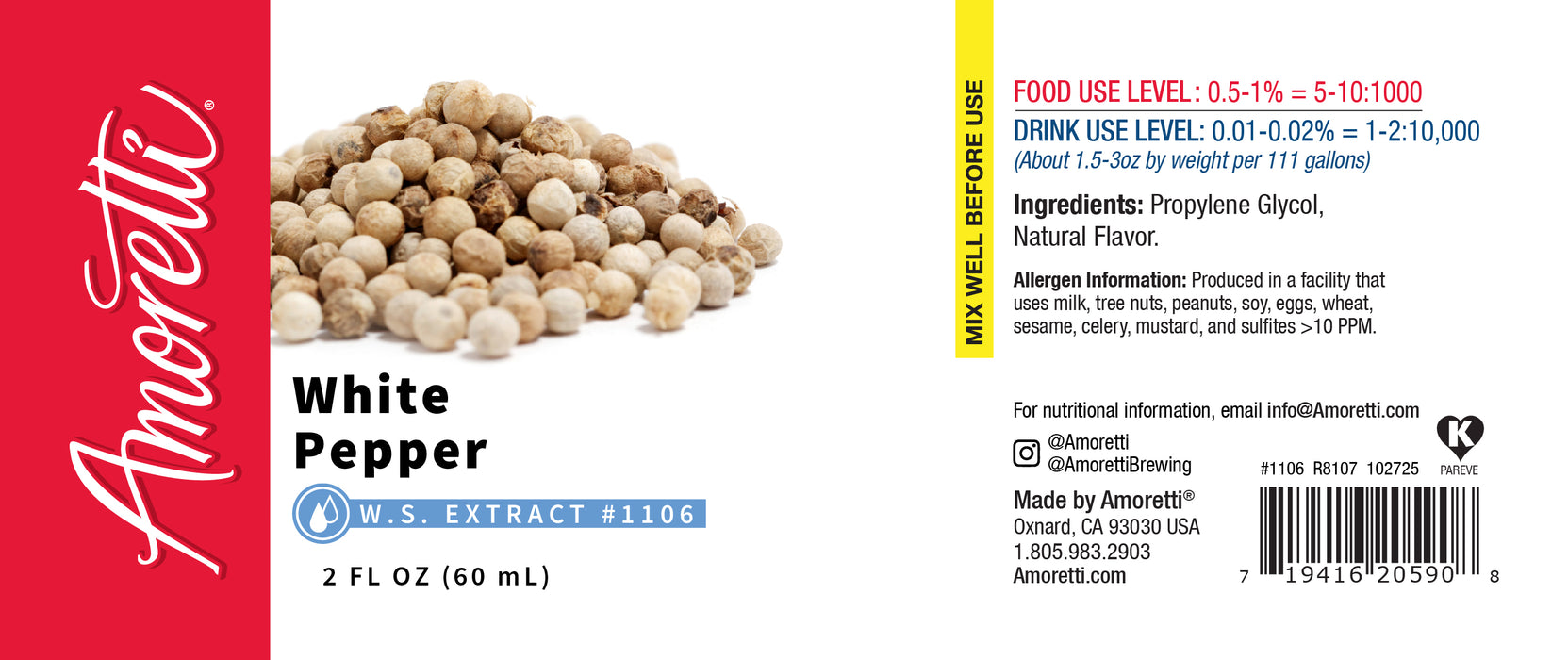 White Pepper Extract Water Soluble
