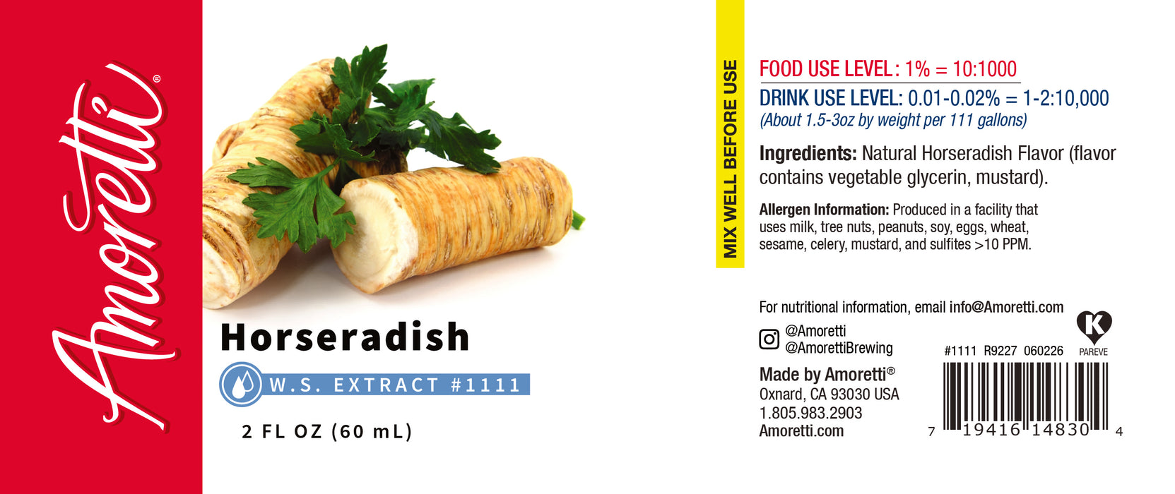 Horseradish Extract Water Soluble