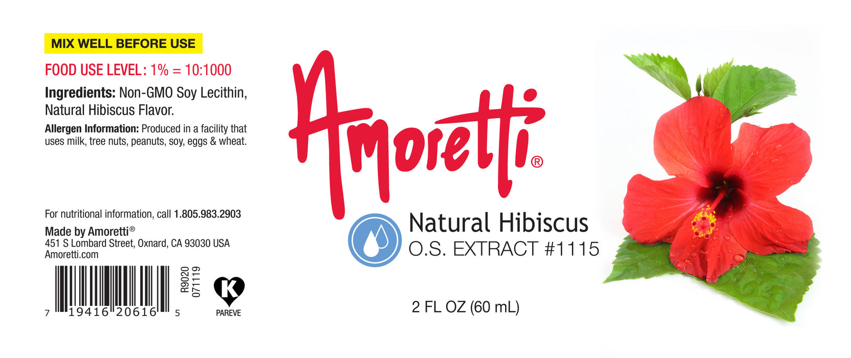 Hibiscus Extract Oil Soluble
