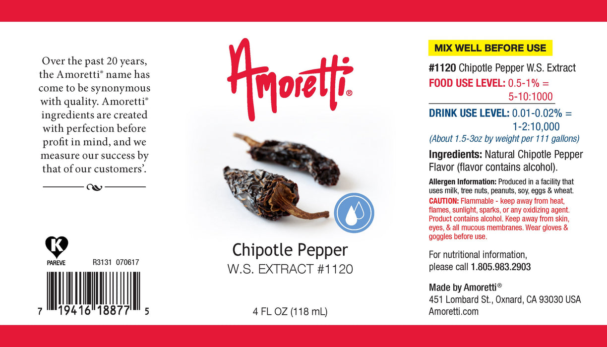 Chipotle Pepper Extract Water Soluble