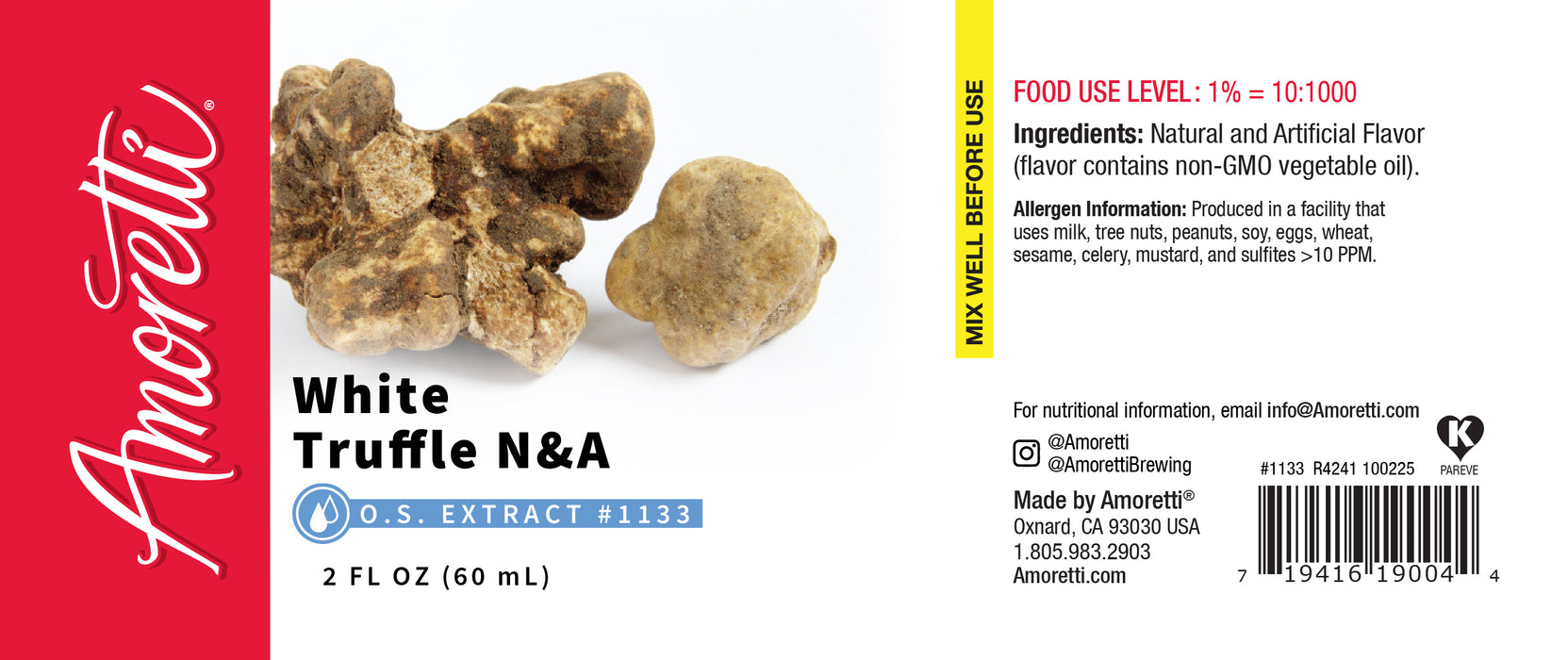 White Truffle Extract Oil Soluble