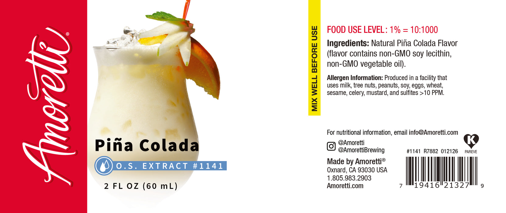 Pina Colada Extract Oil Soluble