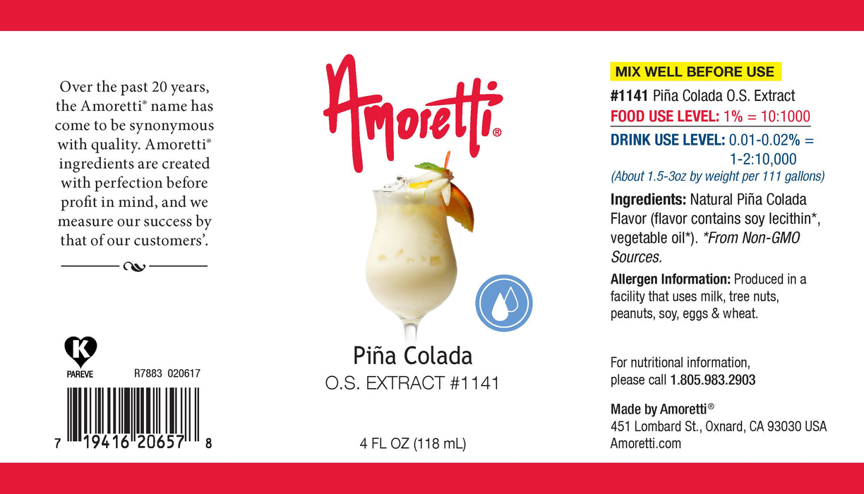 Pina Colada Extract Oil Soluble