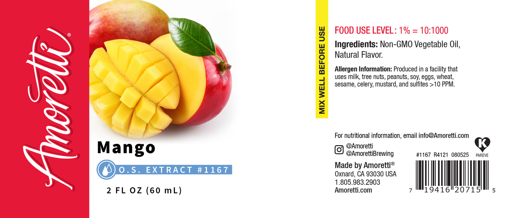 Mango Extract Oil Soluble