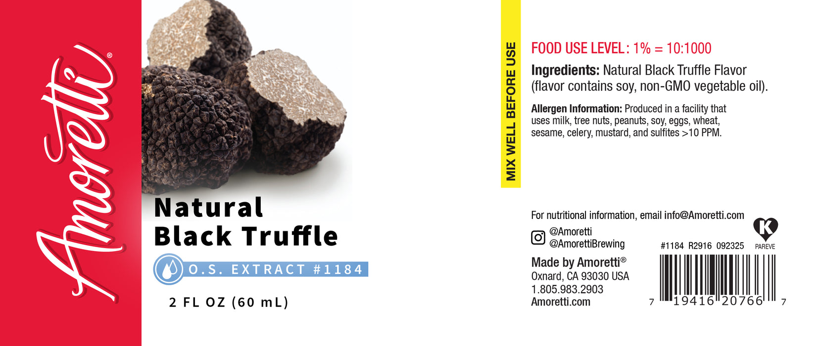 Natural Black Truffle Extract Oil Soluble