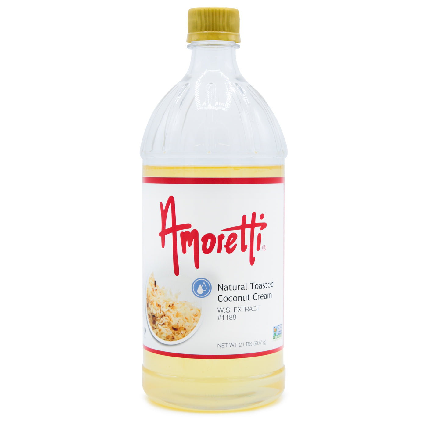 Natural Toasted Coconut Cream Extract Water Soluble — Amoretti