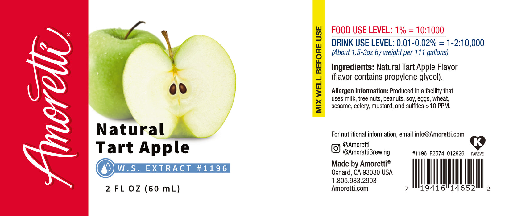 Natural Tart Apple Extract Water Soluble