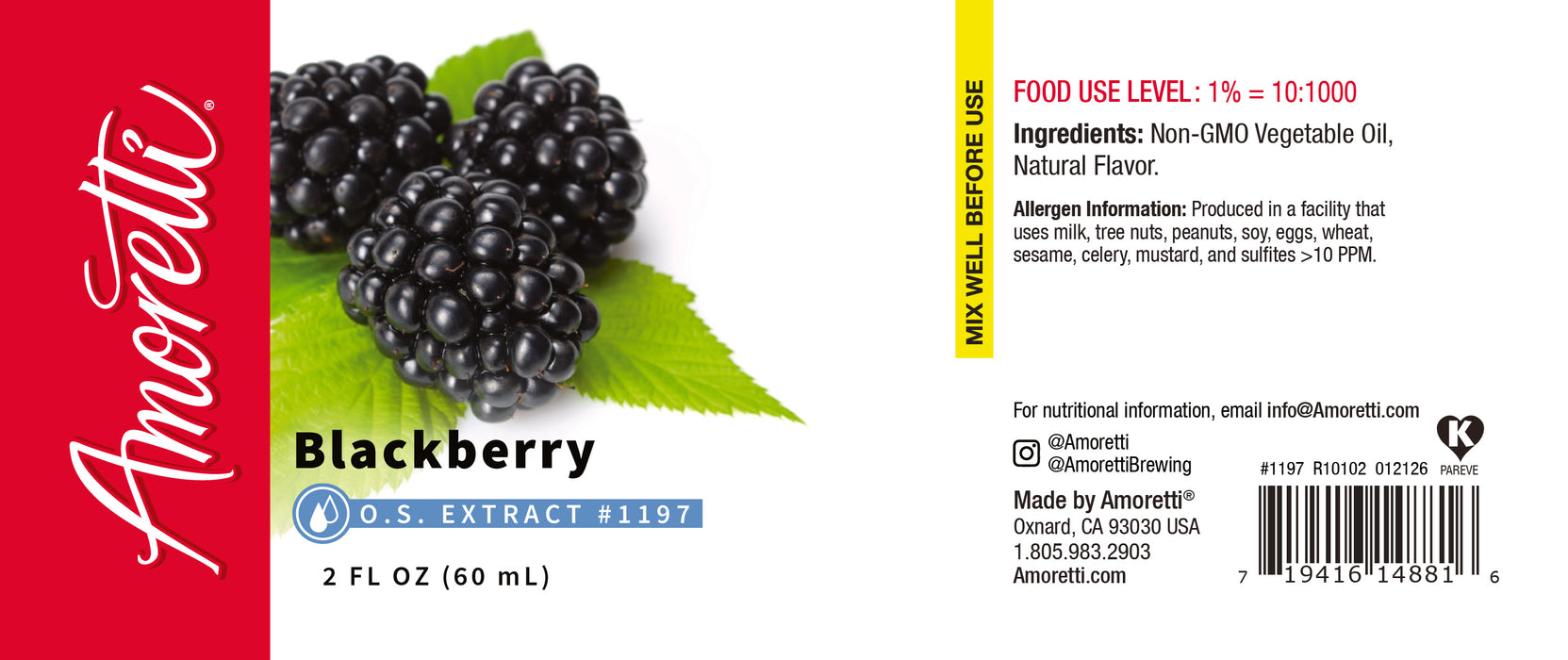 Blackberry Extract Oil Soluble