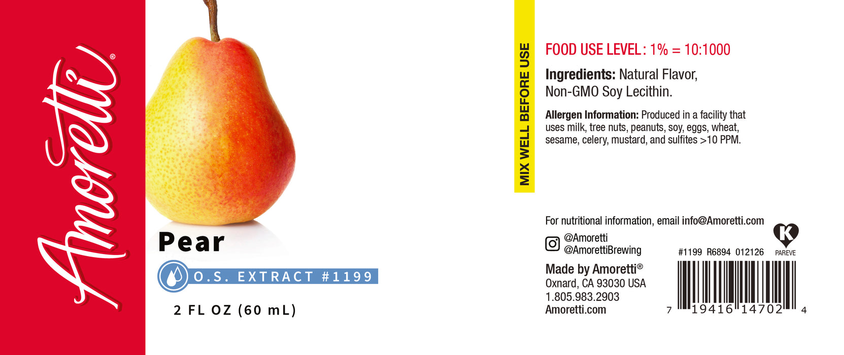 Pear Extract Oil Soluble
