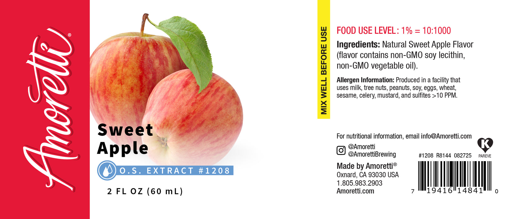 Sweet Apple Extract Oil Soluble