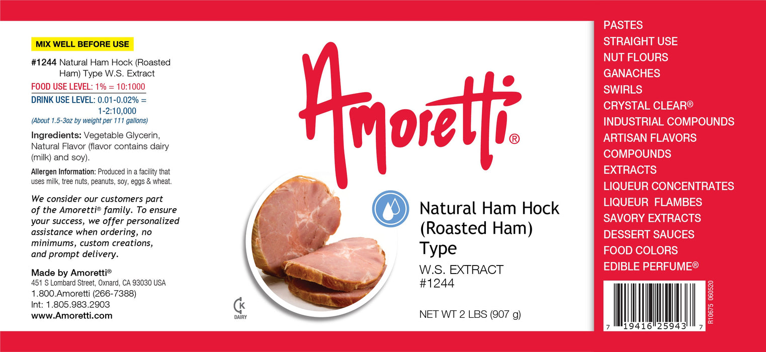 Natural Ham Hock (Roasted Ham) Type Extract Water Soluble