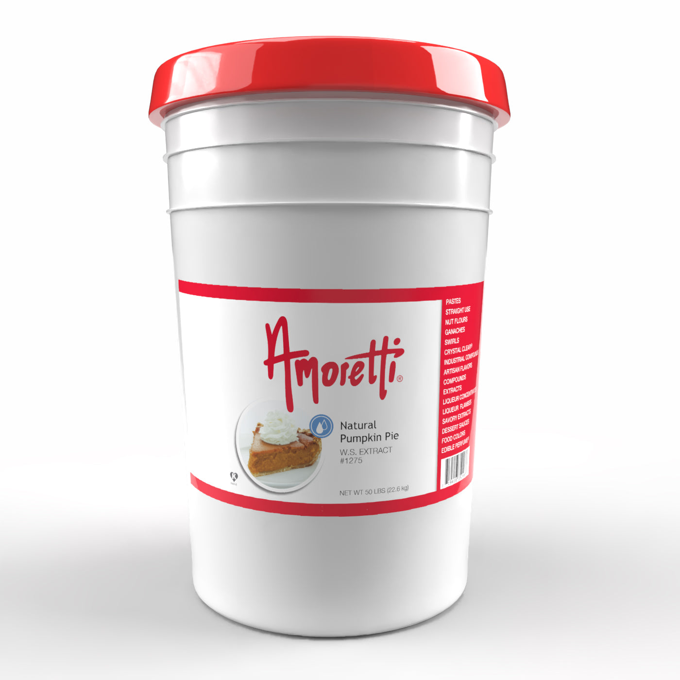 アンラーブ　ホットクリーム Natural Pumpkin Pie Extract Water Soluble — Amoretti