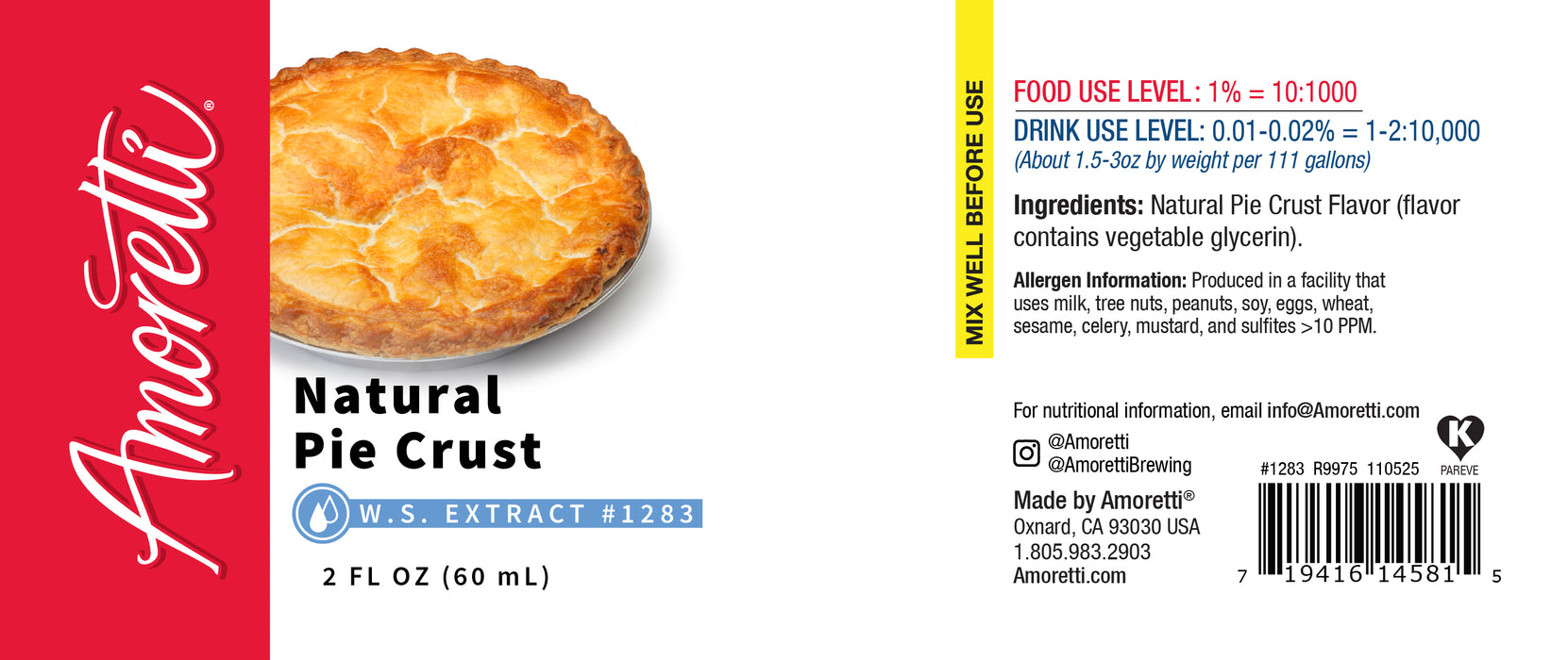 Natural Pie Crust Extract Water Soluble