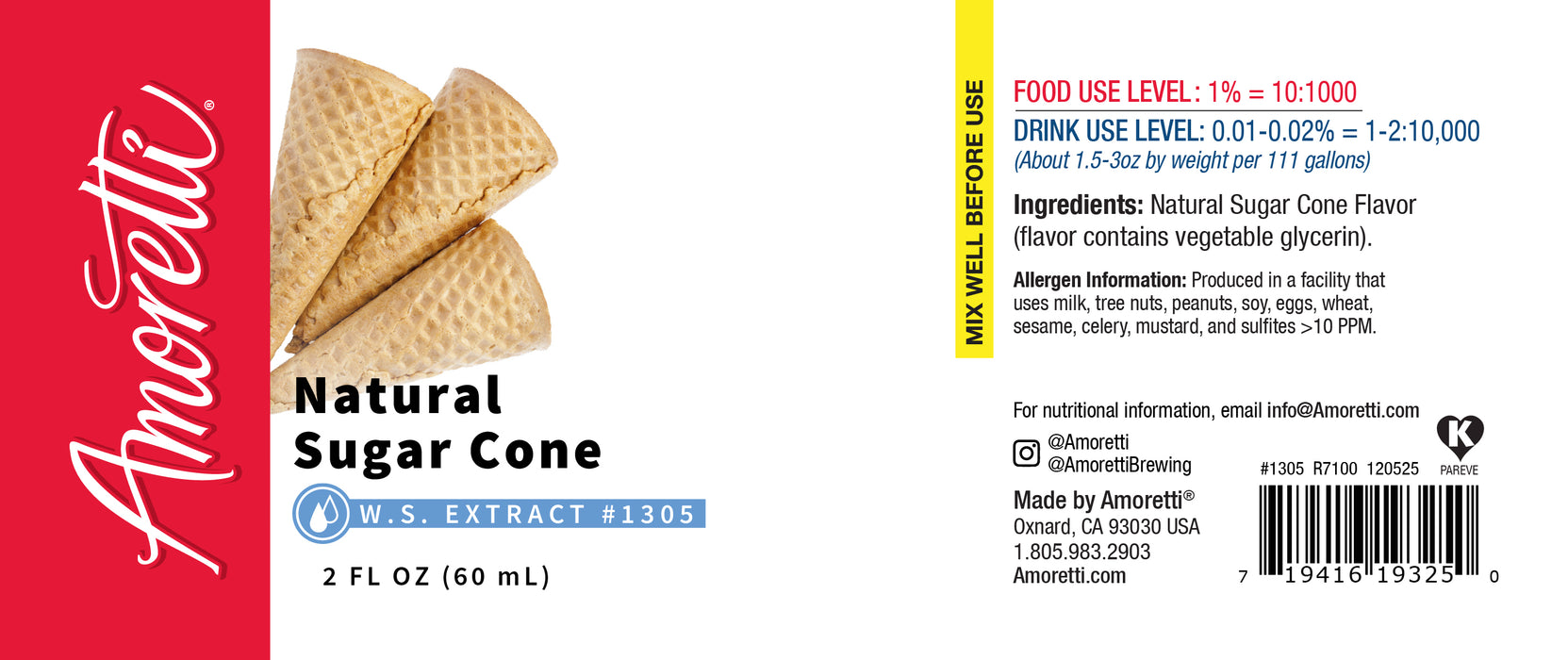 Natural Sugar Cone Extract Water Soluble