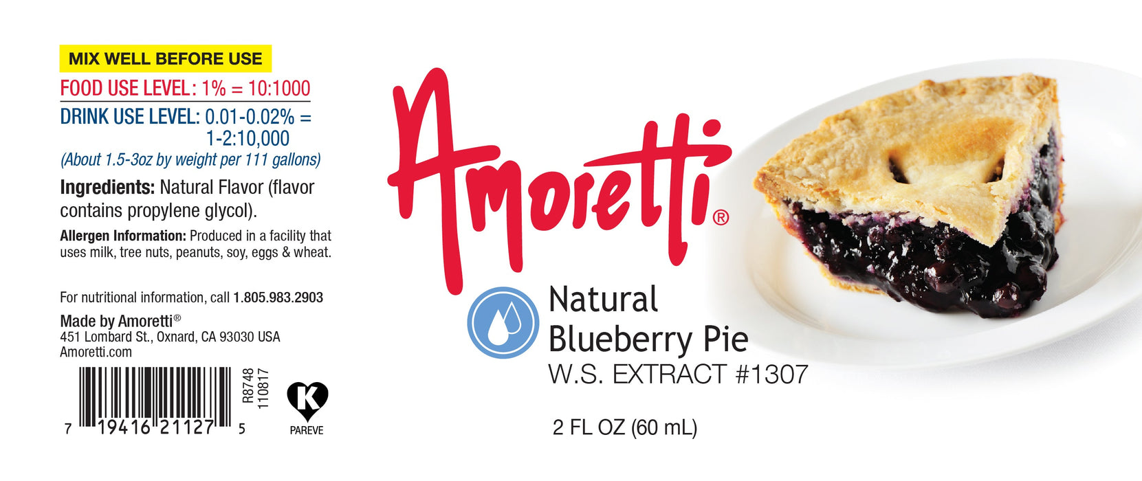 Natural Blueberry Pie Extract Water Soluble