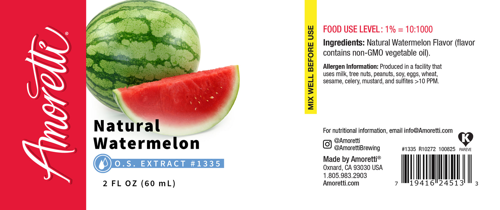 Natural Watermelon Extract Oil Soluble