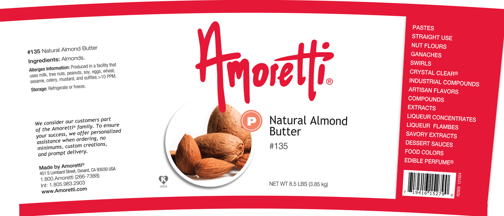 Natural Almond Butter