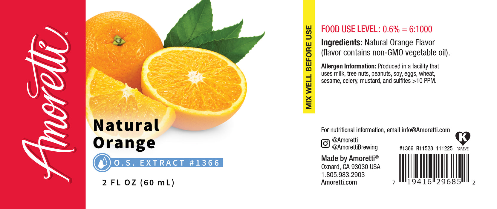 Natural Orange Extract Oil Soluble