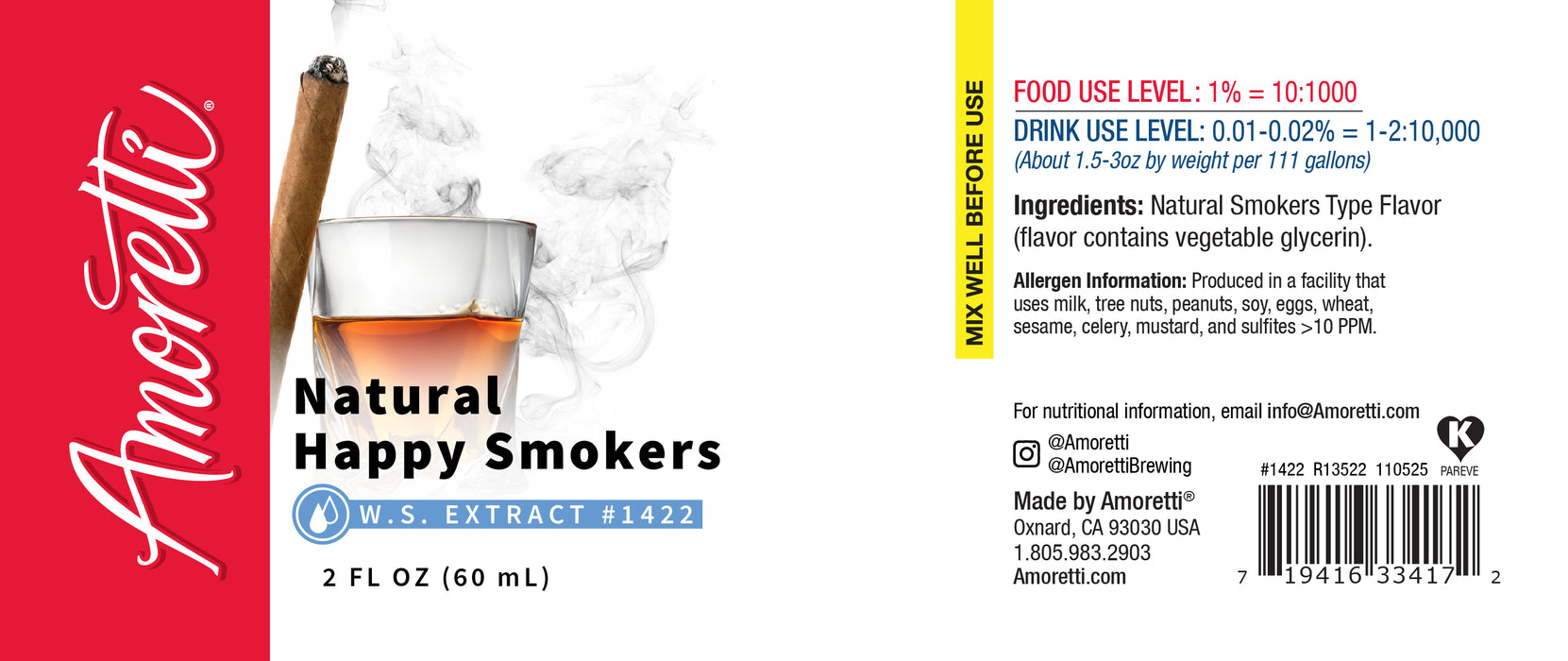 Happy Smokers Extract Water Soluble