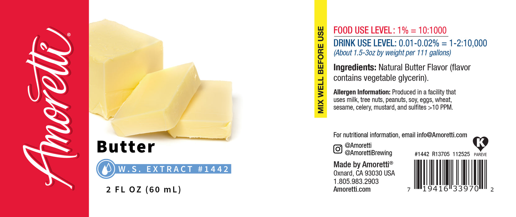 Butter Extract Water Soluble