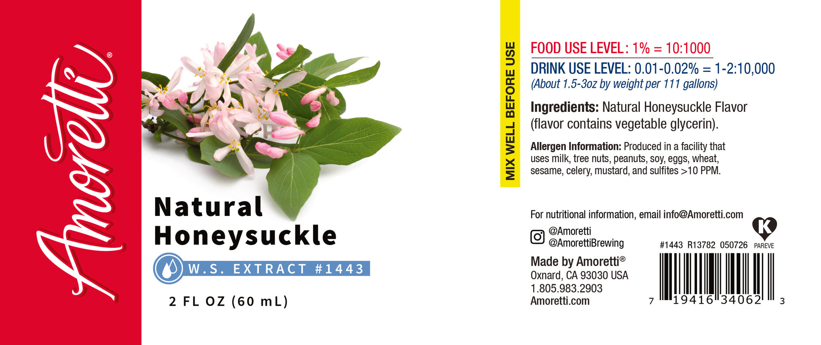 Natural Honeysuckle Extract Water Soluble