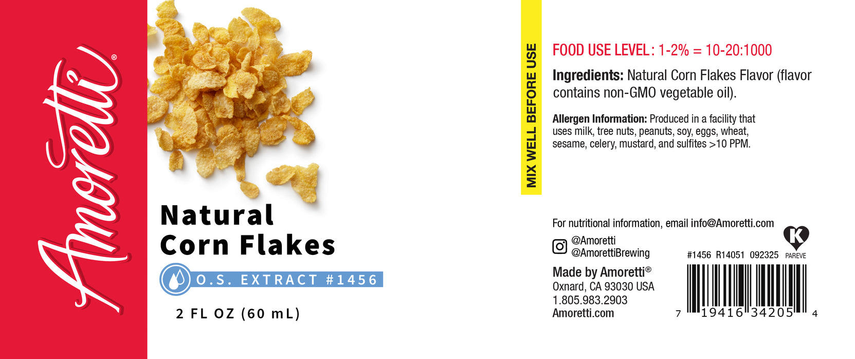 Natural Corn Flakes Extract Oil Soluble