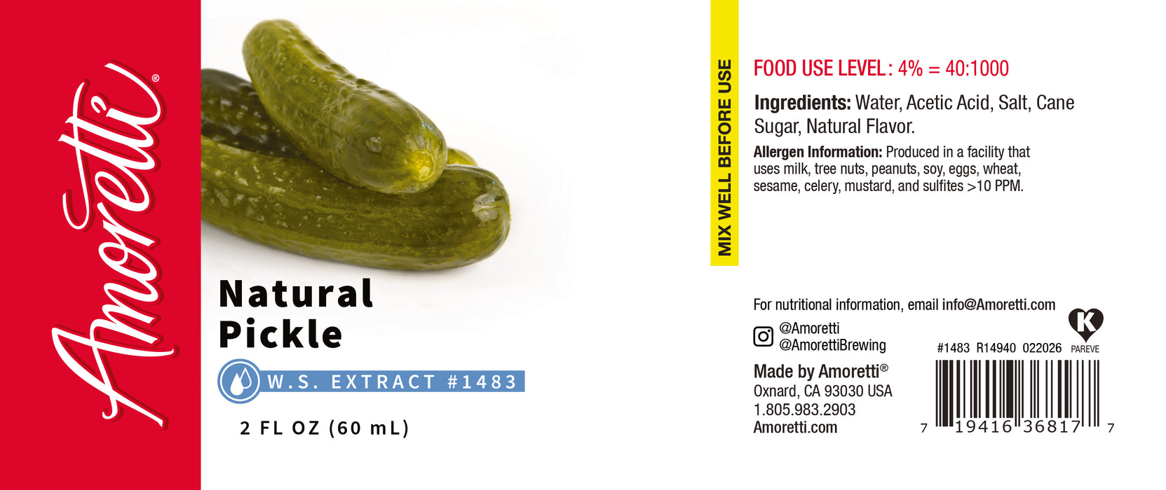 Natural Pickle Extract Water Soluble