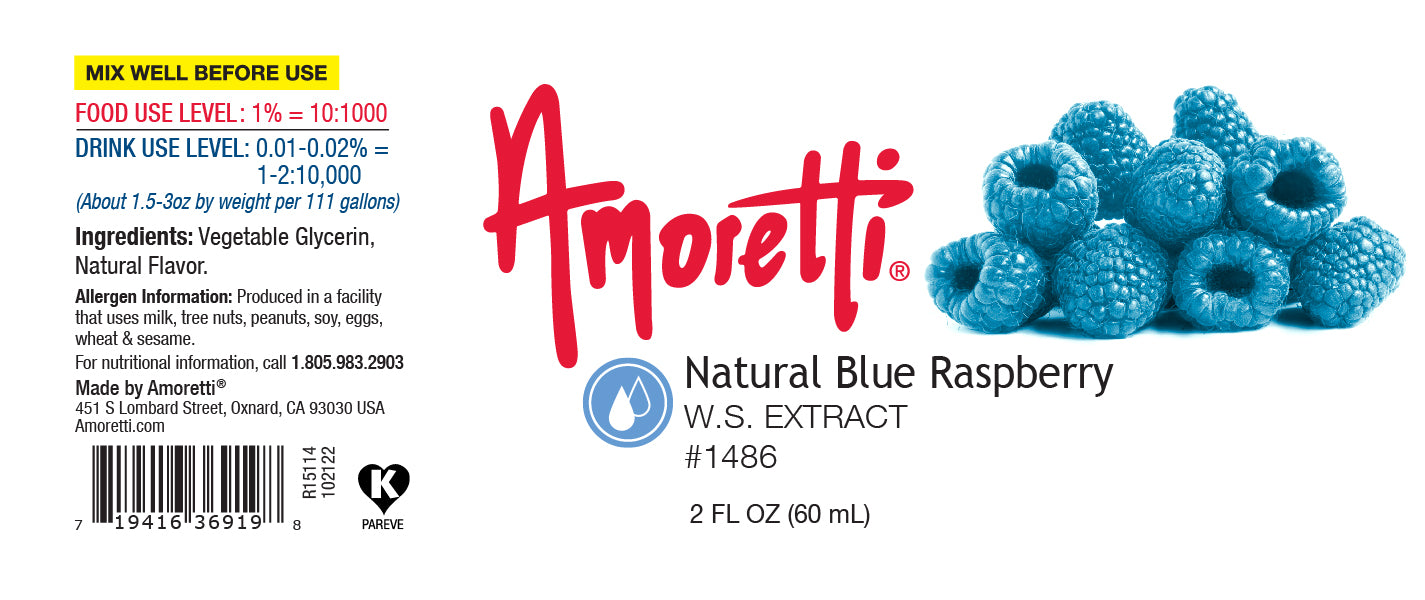 Natural Blue Raspberry Extract Water Soluble