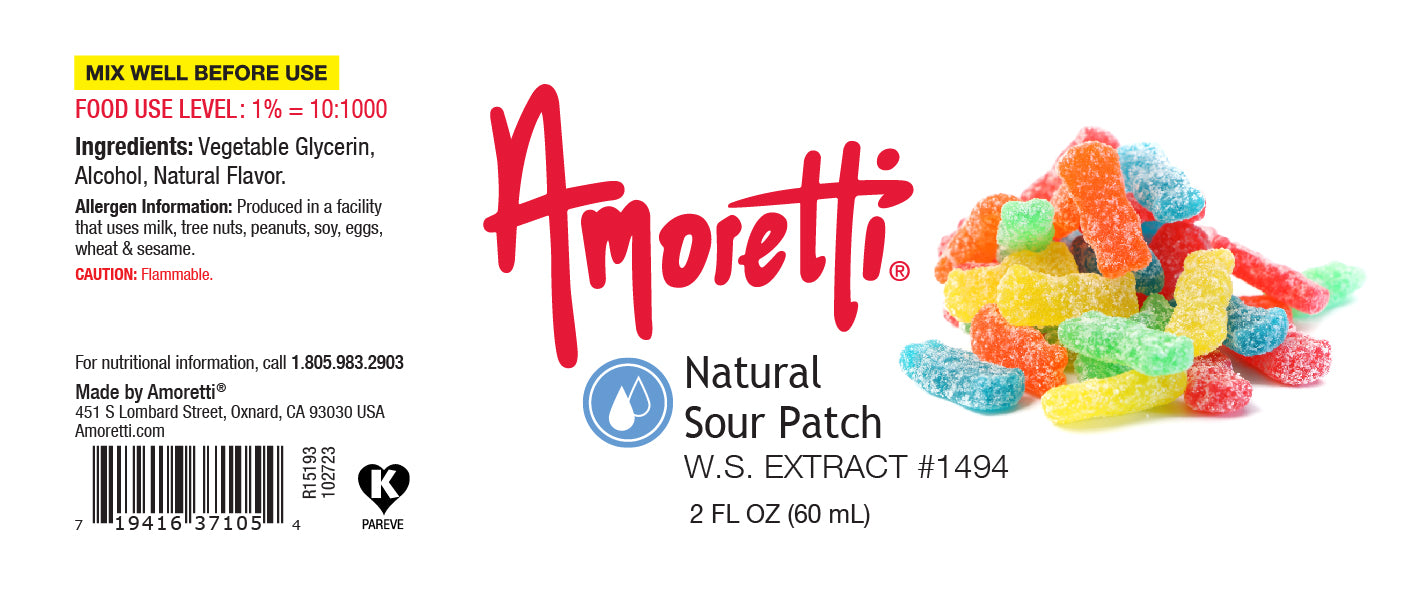 Natural Sour Patch Extract Water Soluble