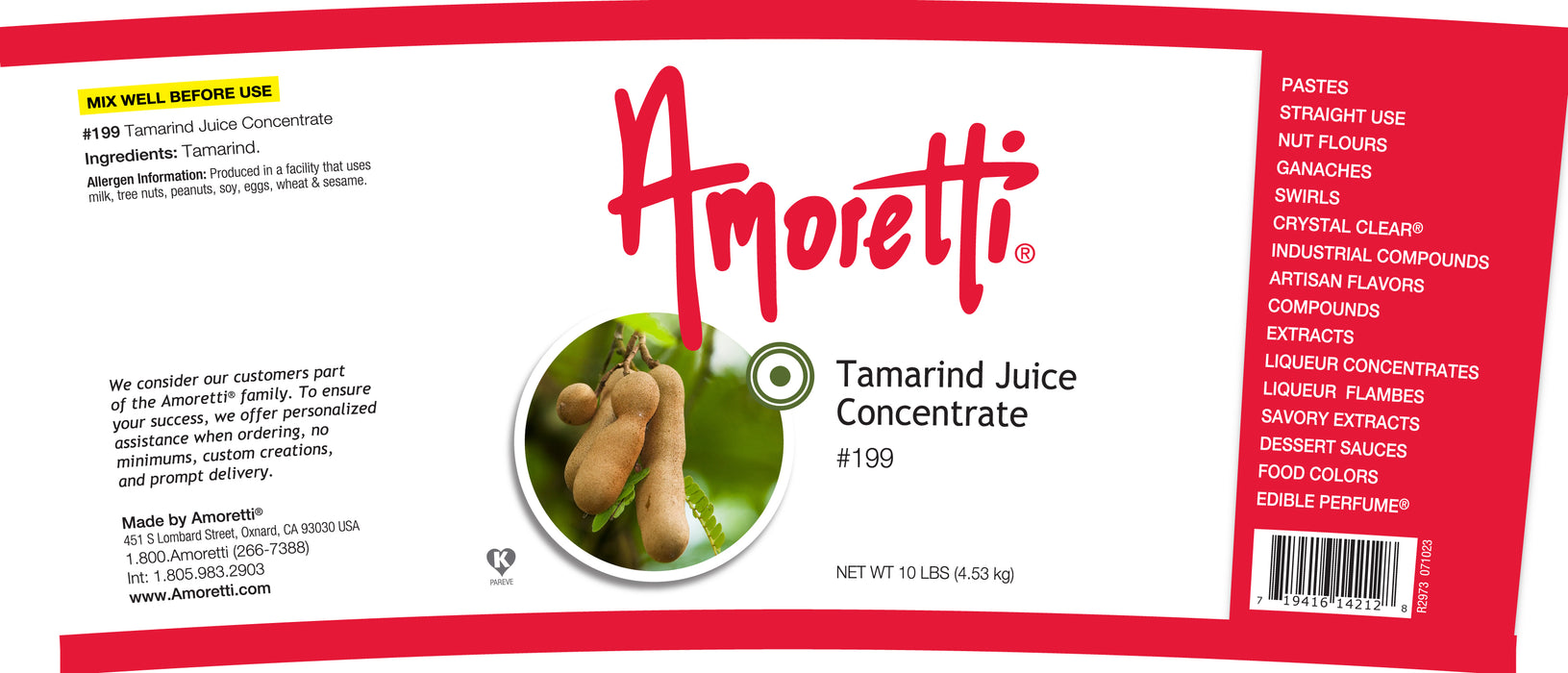 Tamarind Juice Concentrate