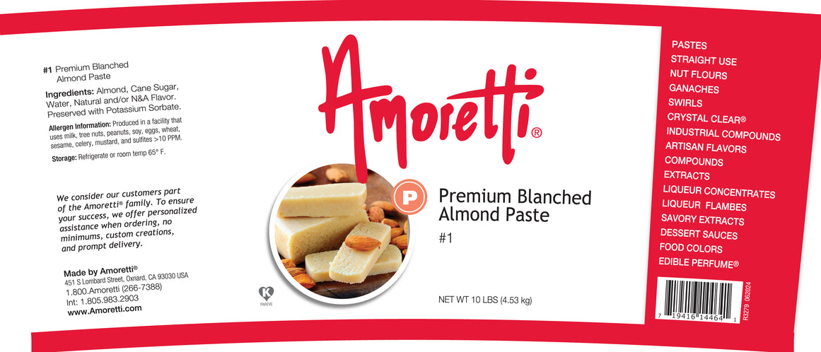 Premium Blanched Almond Paste