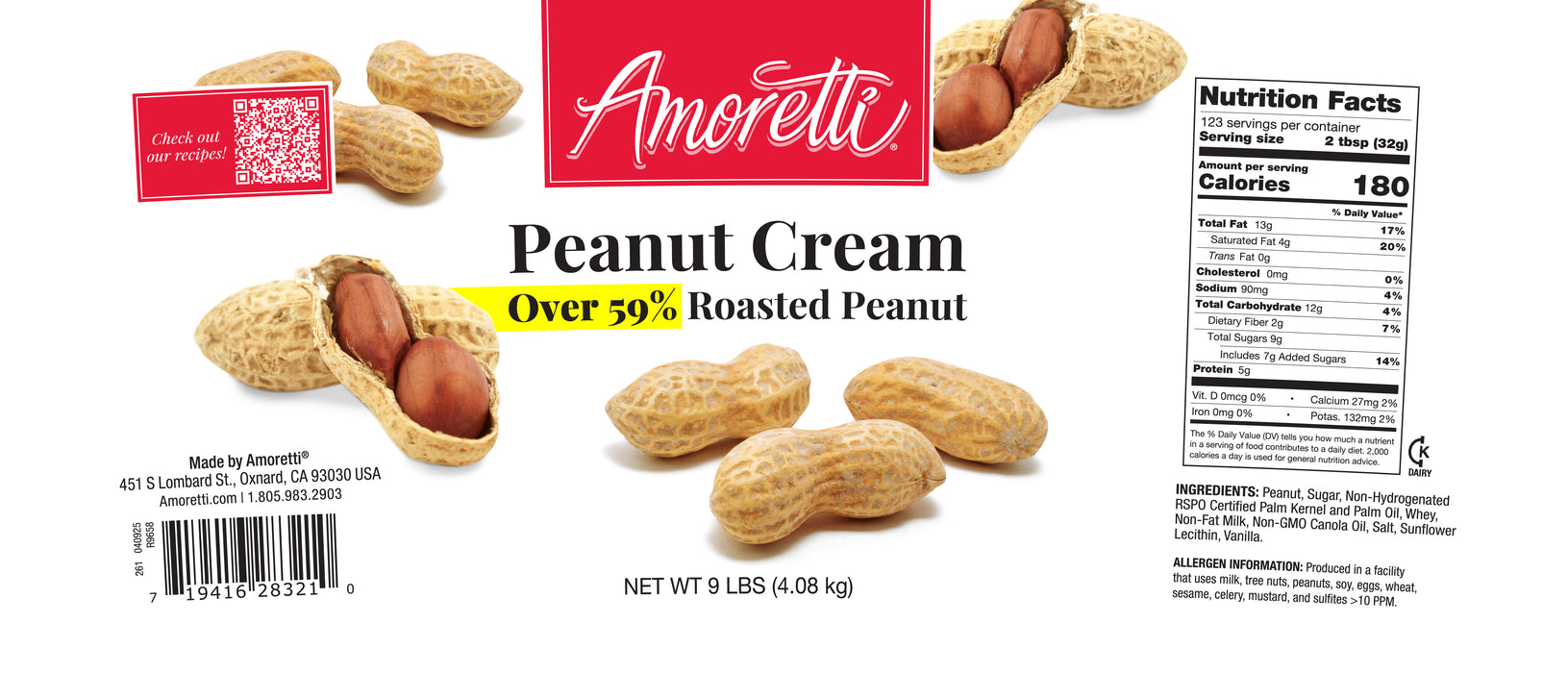 Roasted Peanut Cream
