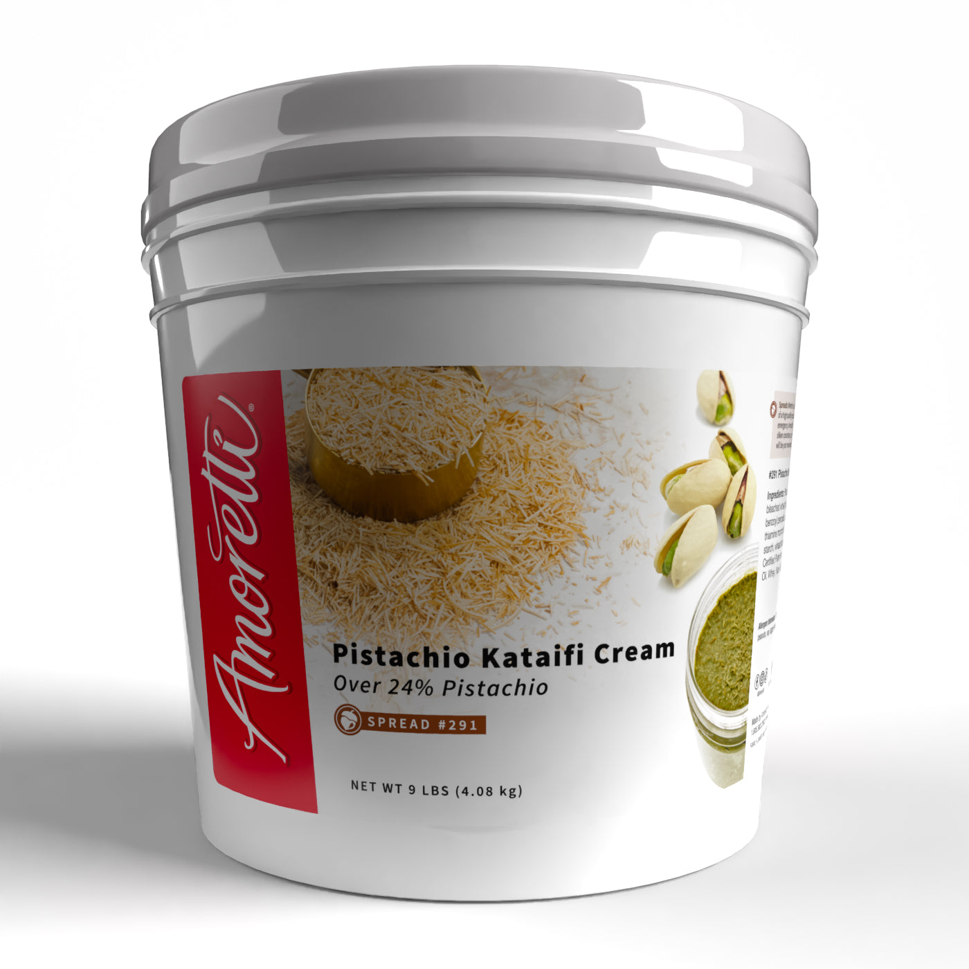 Pistachio Kataifi Cream (Over 24% Pistachio Kataifi Cream) — Amoretti