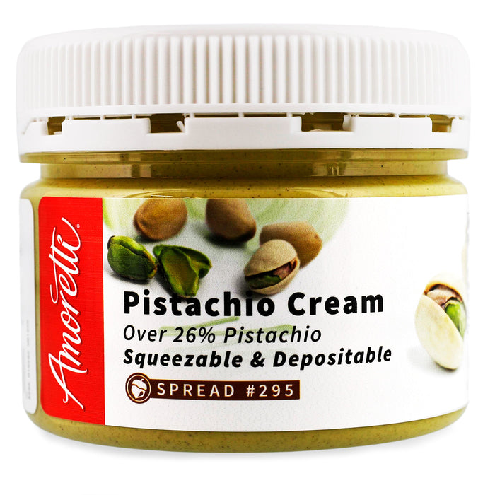 Squeezable & Depositable Pistachio Cream Over 26% Pistachio