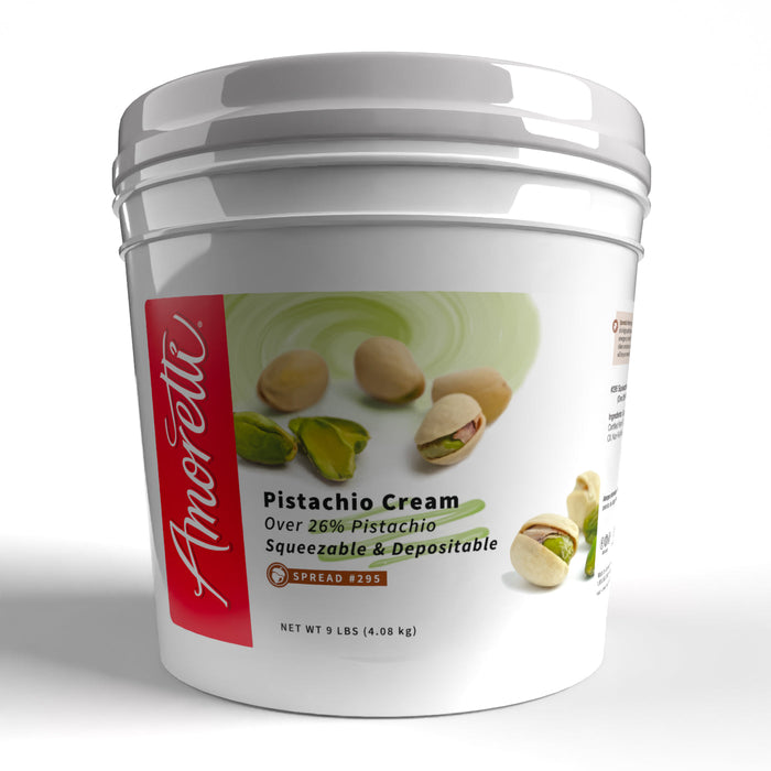 Squeezable & Depositable Pistachio Cream Over 26% Pistachio