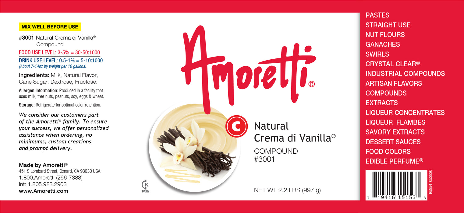 Crema Di Vanilla® Compound
