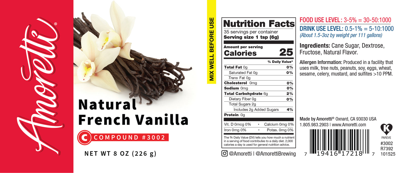 French Vanilla Compound