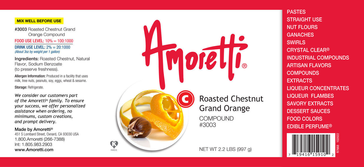 Roasted Chestnut Grand Orange Compound