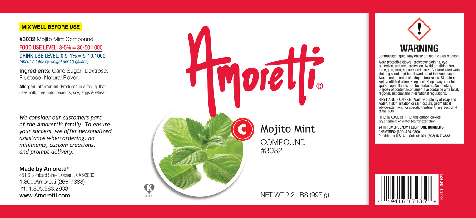 Mojito Mint Compound (just mint, no lime)