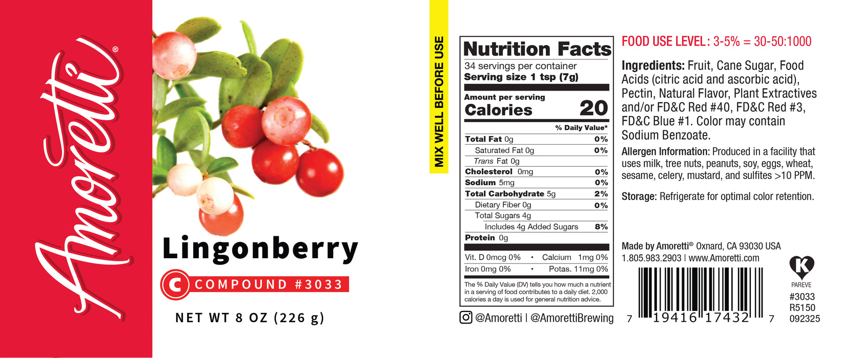 Lingonberry Compound