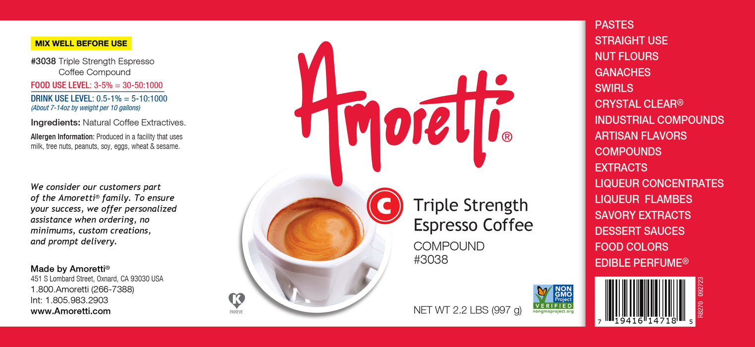 Triple Strength Espresso Coffee Compound