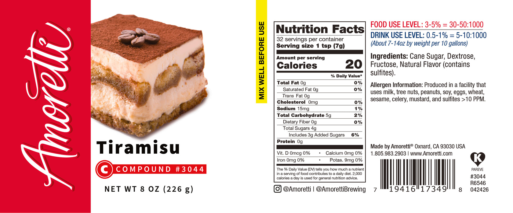 Tiramisu Compound