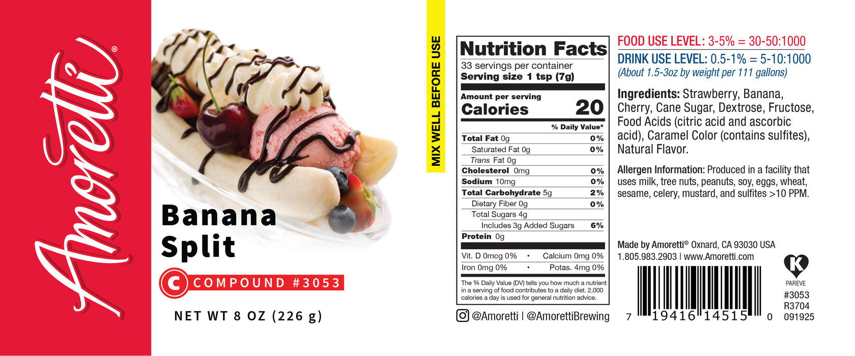 Banana Split Compound