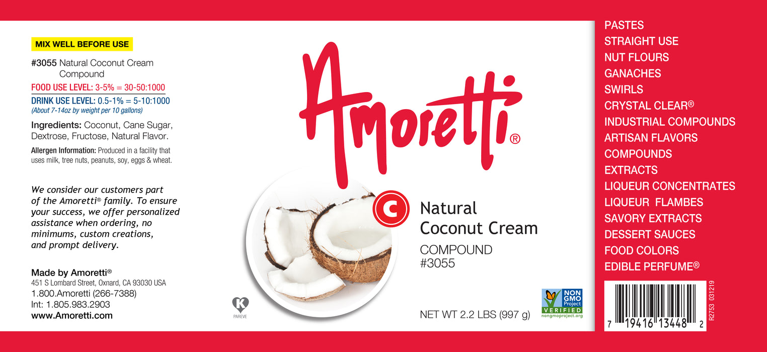 Natural Coconut Cream Compound