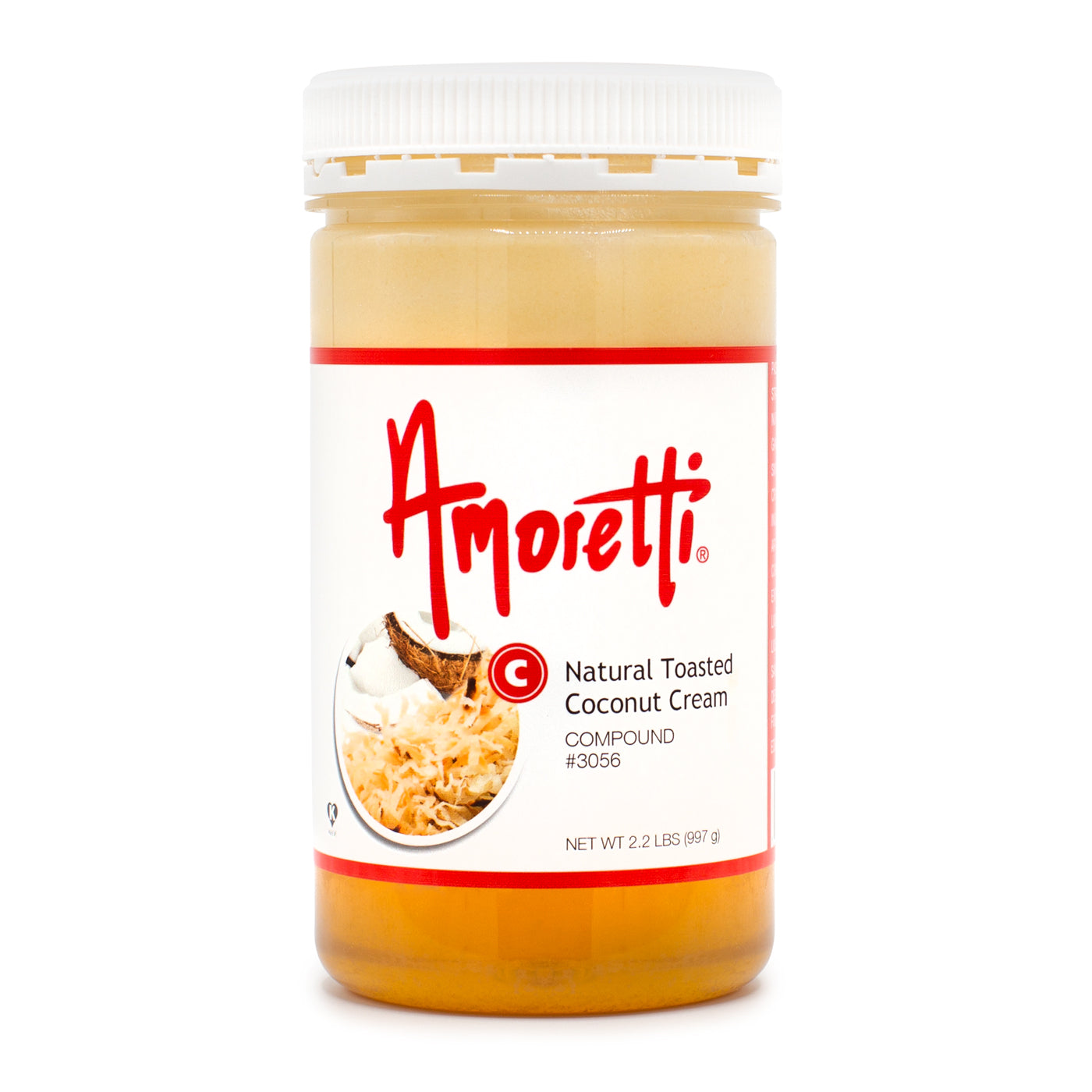 Natural Toasted Coconut Cream Compound — Amoretti