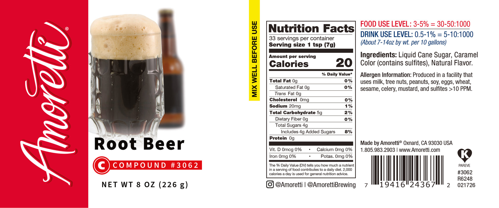 Root Beer Compound