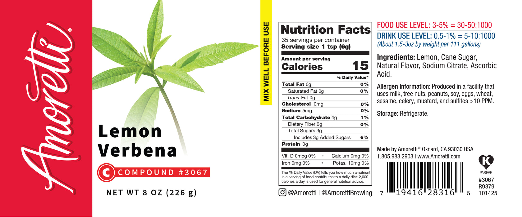 Lemon Verbena Compound