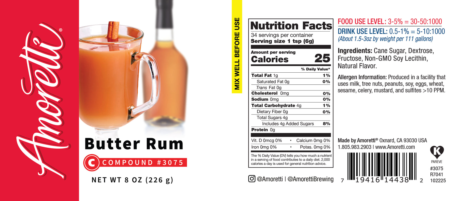 Butter Rum Compound
